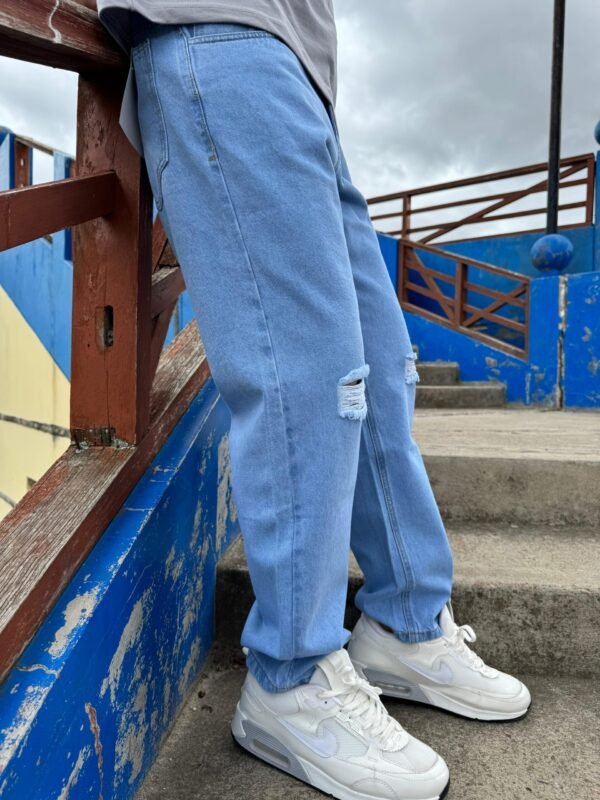 OVERSIZE CELESTE CIELO